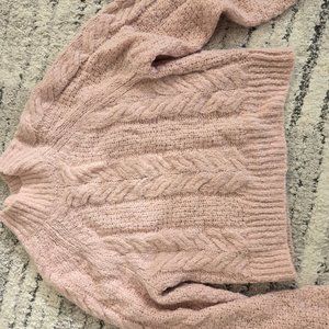 Sunday Best Pink Sweater Size Medium